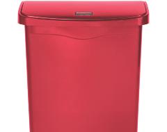 SLIM JIM STEP ON CONTAINER FRONT STEP KUNSTSTOF ROOD 50 LTR, RUBBERMAID SLIM JIM STEP ON CONTAINER FRONT STEP KUNSTSTOF ROOD 50 LTR, RUBBERMAID